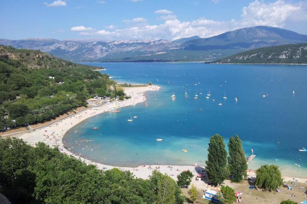 Gite Provencal Independant Avec Piscine Chauffee : Le Suy Bien Flayosc Eksteriør bilde