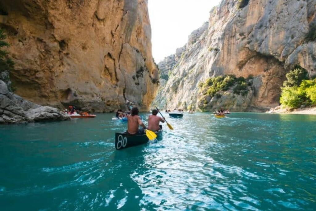 Gite Provencal Independant Avec Piscine Chauffee : Le Suy Bien Flayosc Eksteriør bilde