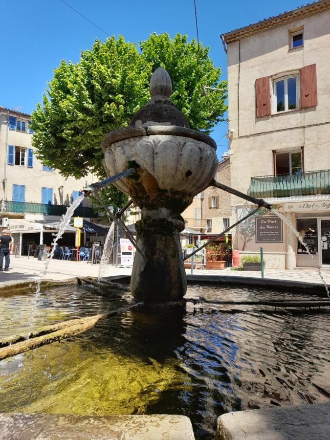 Gite Provencal Independant Avec Piscine Chauffee : Le Suy Bien Flayosc Eksteriør bilde