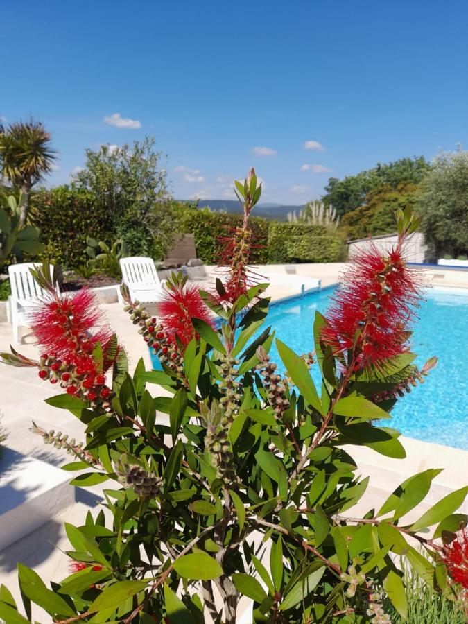 Gite Provencal Independant Avec Piscine Chauffee : Le Suy Bien Flayosc Eksteriør bilde